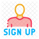 User Sign Up  Icon