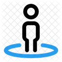 User Standing  Icon