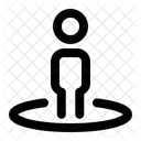 User Standing  Icon