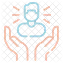 Support Hands Person Icon
