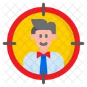 User Target Traget Business Man Icon