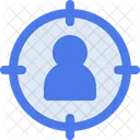 User Target Customer Audience Icon