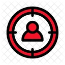 Target Human Goal Icon