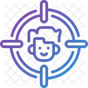 User Target Employee Target Target Audience Icon