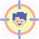 Target Audience Focus Customer Icon