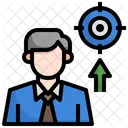 User Target Employee Target Taget Icon