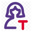 User Text Edit  Icon