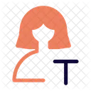 User Text Edit  Icon