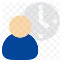 User Employee Time Icon