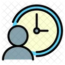 User Time Time Management Working Time Icon