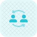 User Transfer User Exchange Employee Transfer Icon