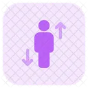 User Up Down  Icon