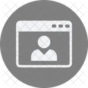 Profile Websit Webpage Icon
