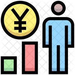 User Yen Earnings  Icon