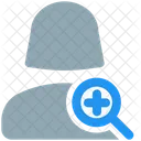 User Zoom In  Icon