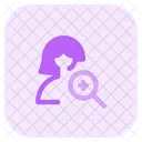 User Zoom In  Icon