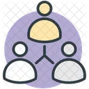 Users Connected People Icon