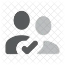 Users Check Group Icon