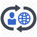 Process User Flow Icon