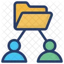 Employee Folder Information Folder Folder Network Icon