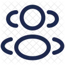 Users Group Two Rounded Group Team Icon