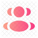 Users Group Two Rounded Group Team Icon