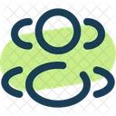 Users Group Two Rounded Group Team Icon