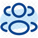 Users Group Two Rounded Icon