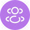 Users Group Two Rounded Group Team Icon