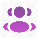 Users Group Two Rounded Icon