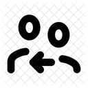 Users Arrow Left Icon