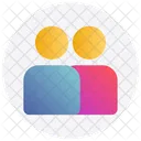 Social Media Users Friends Icon