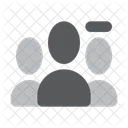 Users Remove Group Icon