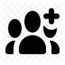 Users Add Group Icon