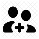 Users Add Group Icon