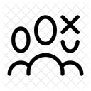 Users Delete Group Icon