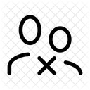 Users Delete Group Icon