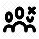 Users Delete Group Icon
