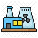 Potencia Energia Nuclear Ícone