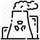 Nuclear Potencia Energia Ícone