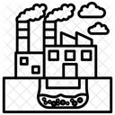Usinas Geotermicas Energia Termica Usina Termica Ícone