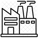 Usine Industrie Production Icône