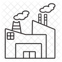 Usine Industrie Production Icône