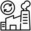 Usine Environnement Vert Icône