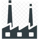 Usine Nucleaire Centrale Icône