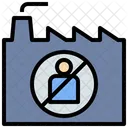Sans Homme Usine Sans Pilote Icône