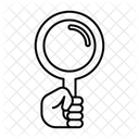 Using Magnifier  Icon