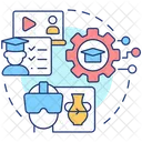 Technology Micro Learning Practice Icon