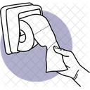 Using Toilet Paper  Icon