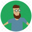 Usuario Barba Icon